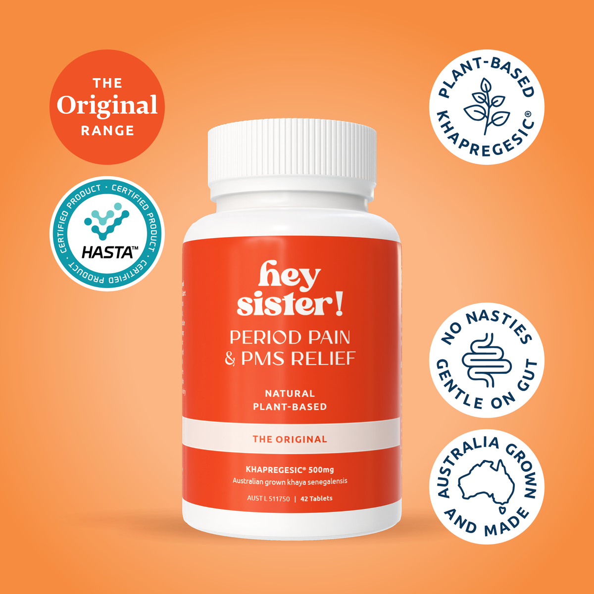Hey Sister! Original Period Pain & PMS Relief