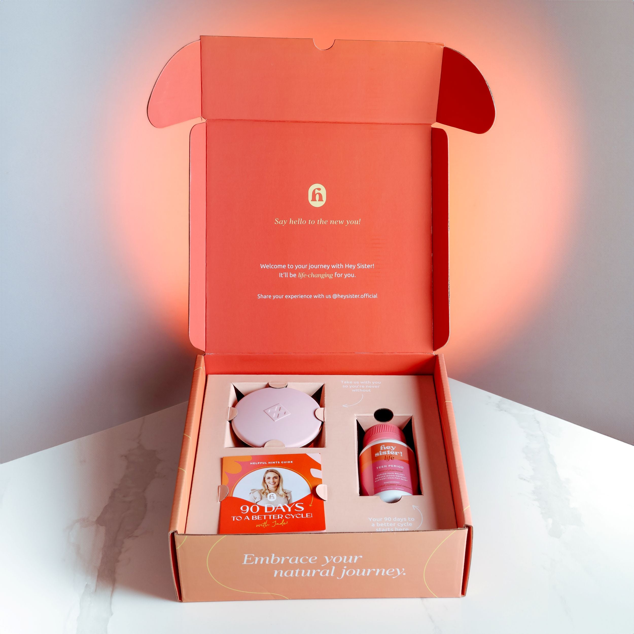 Hey Sister! 90 Days To A Better Cycle Starter Pack