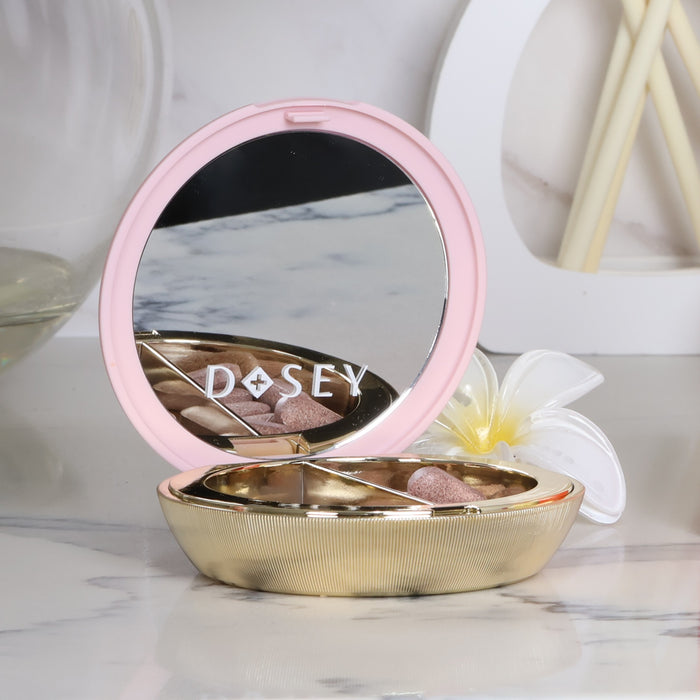 Dosey Dosey Pill Compact Case – Daily Wellness | Hey Sister!