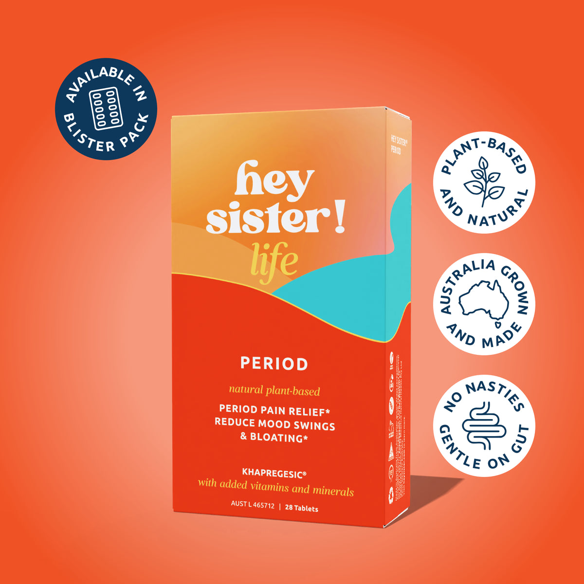 Life Period – Natural Cramps & PMS Relief | Hey Sister!