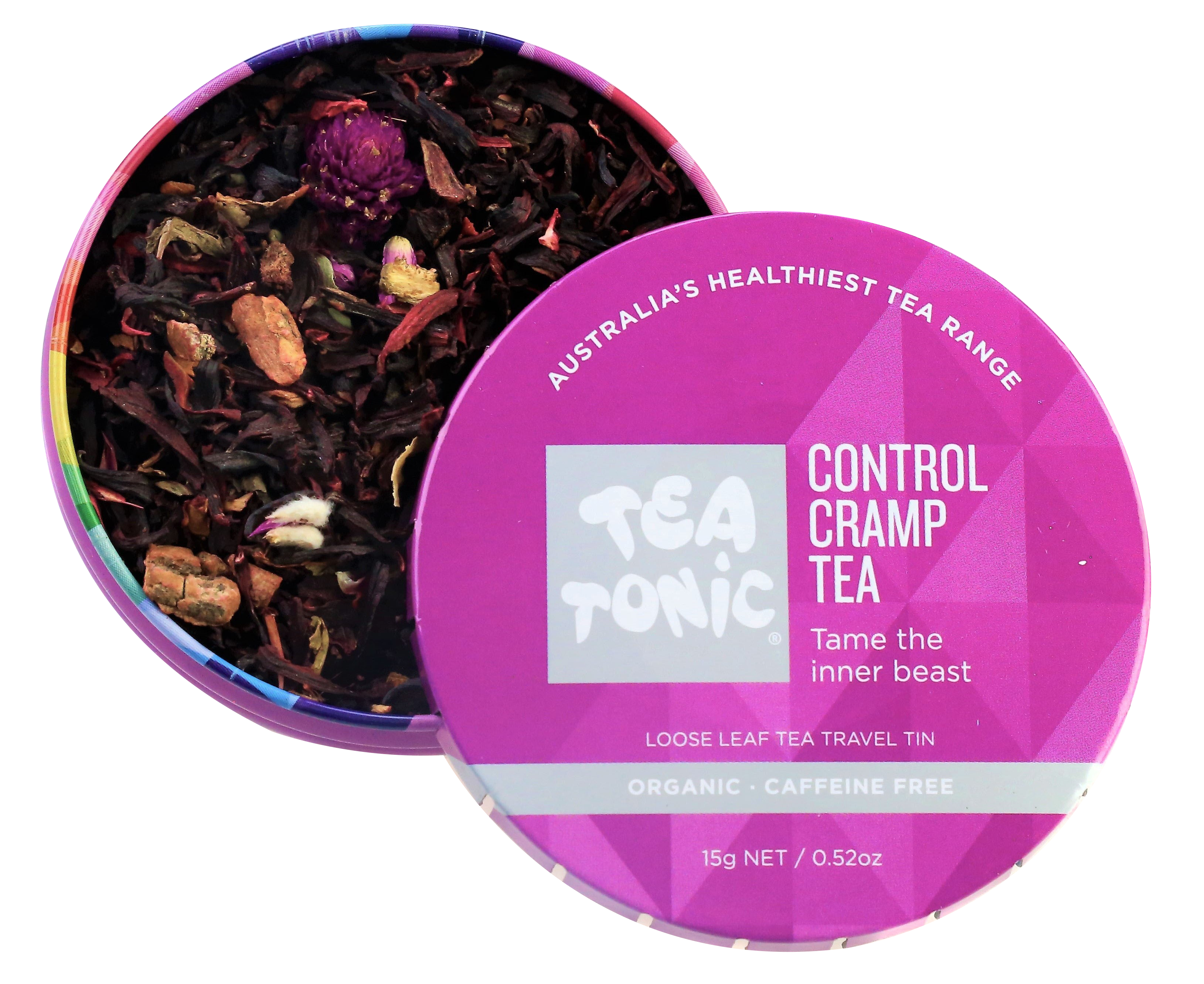 Tea Tonic Control Cramp Loose Leaf Tins